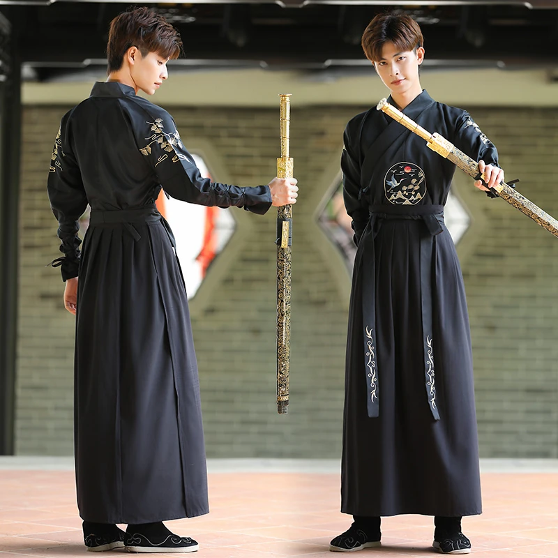 Embroidery Cardigan - Japońskie Vintage Kimono Samurai Cosplay Odzież