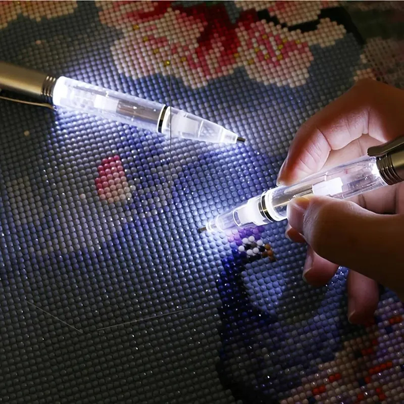 Embroidery Computer - Długopis LED do malowania diamentami, 1