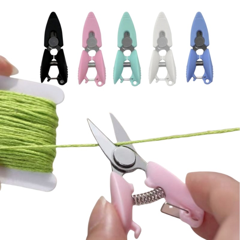 Embroidery Scissors Small - 1 szt. Mini Nożyczki Kieszonkowe Metalowe