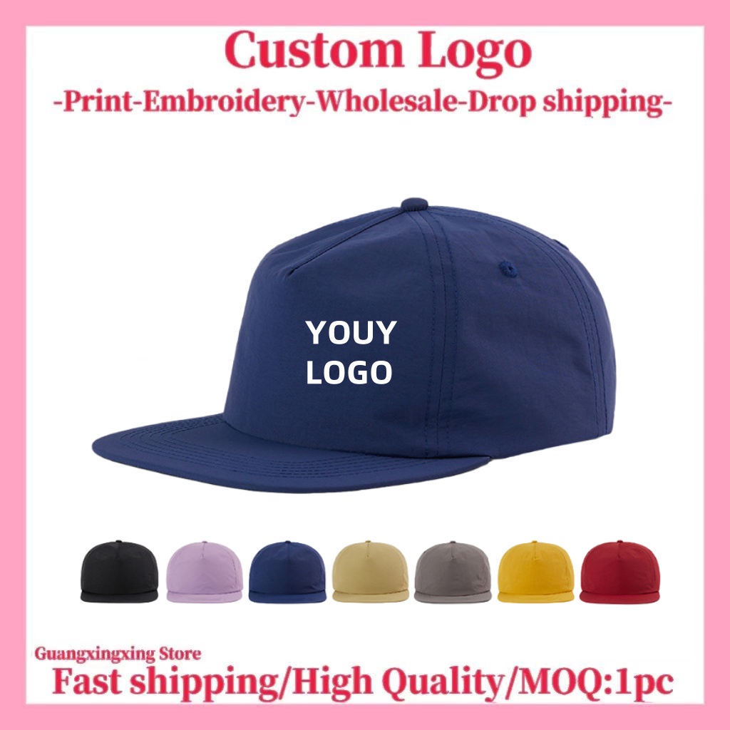 Embroidery Alphabet Designs - Czapka z własnym logo, unisex, wysokiej