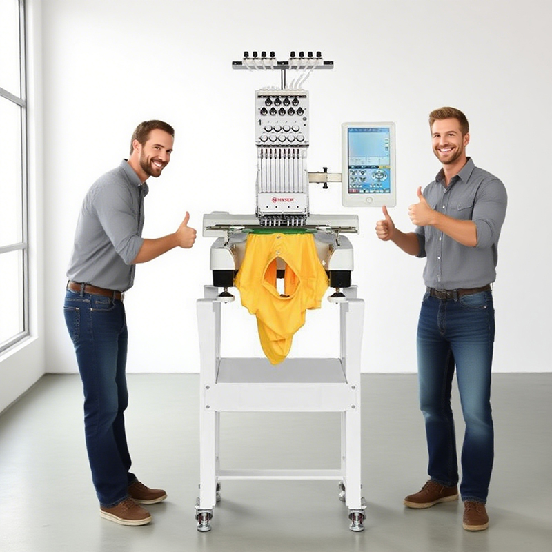 MYSEW MFS800 Jednogłowicowa 9- – Embroidery Machine recenzja i cena