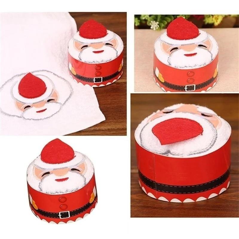Świąteczne ręczniki 30x30cm w  – Embroidery Xmas Decorations recenzja i cena