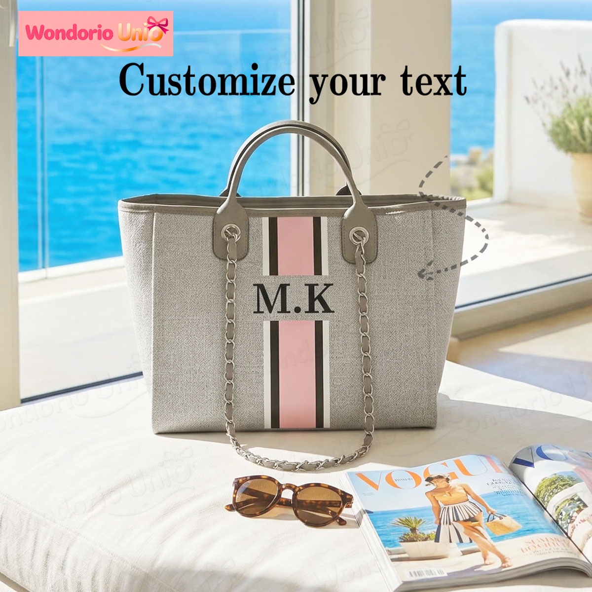 Personalizowana torba płócienn – Embroidery Initials Designs recenzja i cena