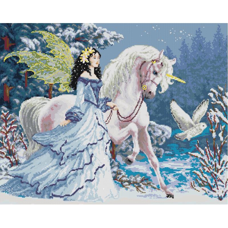 Jednorożec Elf NKF Wzór postac – Embroidery Unicorn recenzja i cena