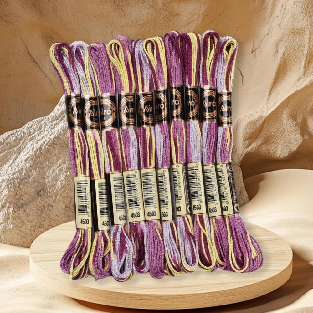 6 nici fioletowa różnokolorowa – Embroidery Computer recenzja i cena