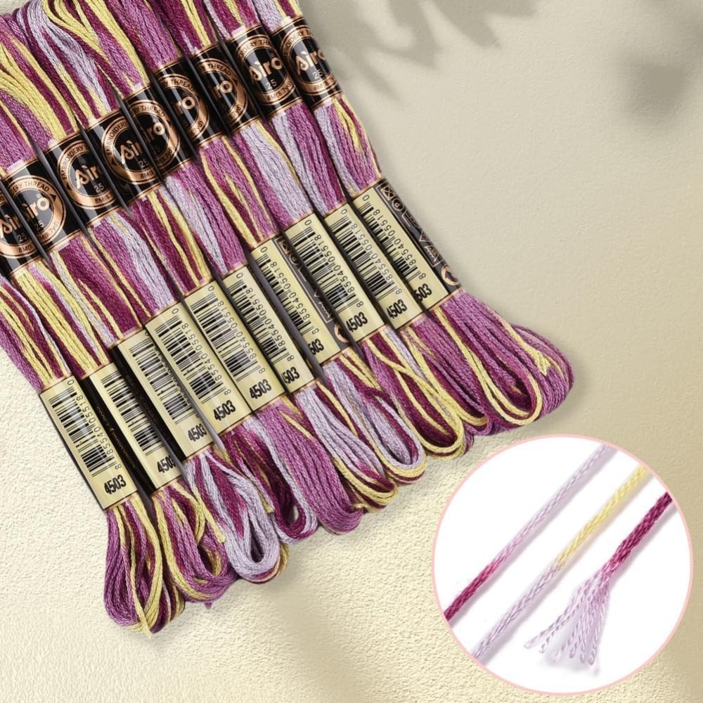 6 nici fioletowa różnokolorowa – Embroidery Computer recenzja i cena