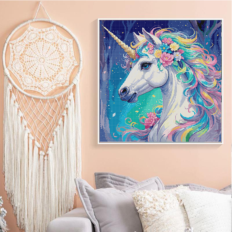 Joy Sunday Animal Pattern Zest – Embroidery Unicorn recenzja i cena
