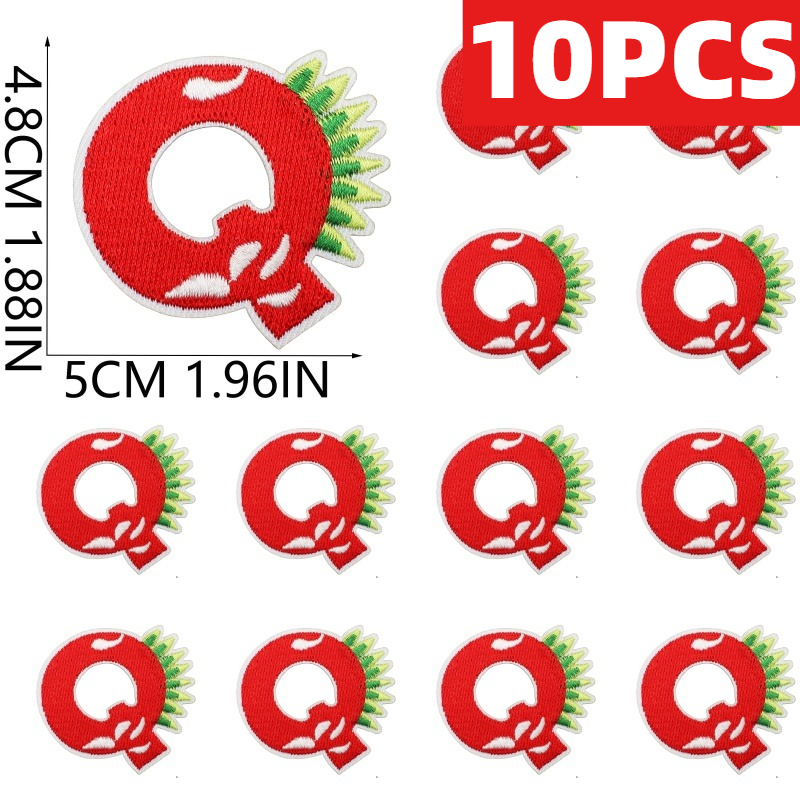 10 SZTUK Hurtowo Naszywki z Ha – Embroidery Alphabet Designs recenzja i cena