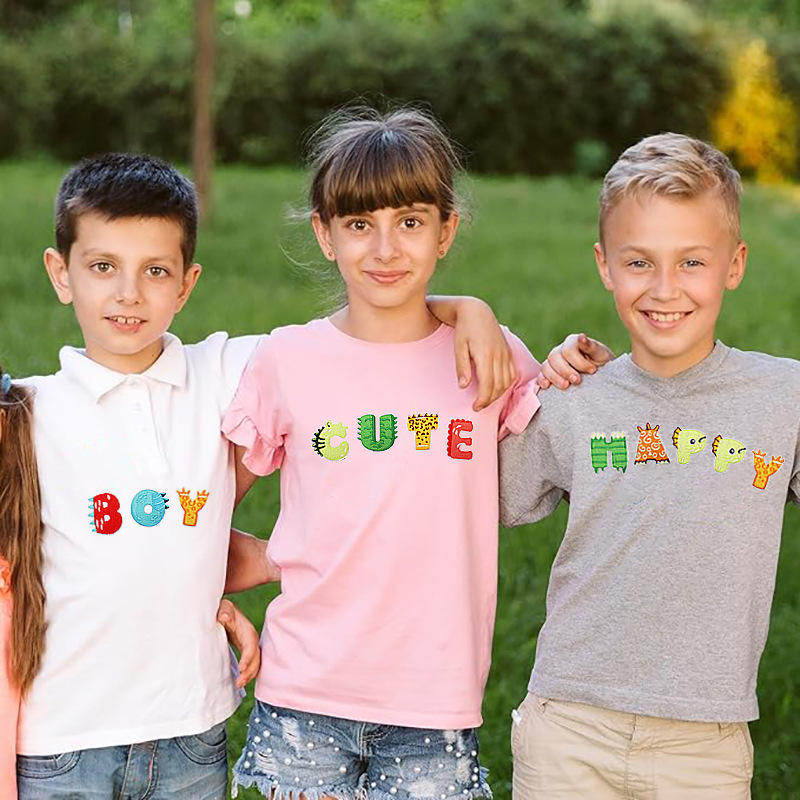 10 SZTUK Hurtowo Naszywki z Ha – Embroidery Alphabet Designs recenzja i cena