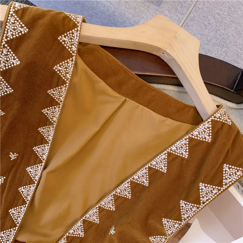 Kardigan w stylu vintage dla k – Embroidery Zig Zag Stitch recenzja i cena