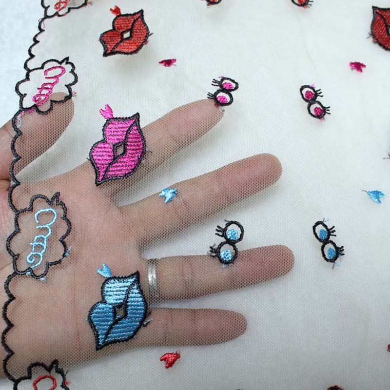 20 jardów dwukolorowej koronki – Embroidery Lips recenzja i cena
