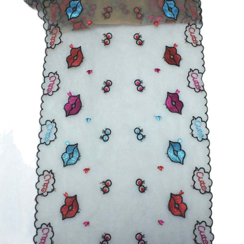 20 jardów dwukolorowej koronki – Embroidery Lips recenzja i cena