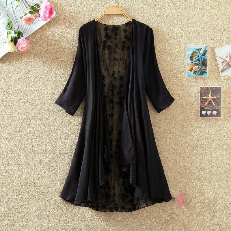 Kardigan damski w stylu boho n – Embroidery Cardigan recenzja i cena