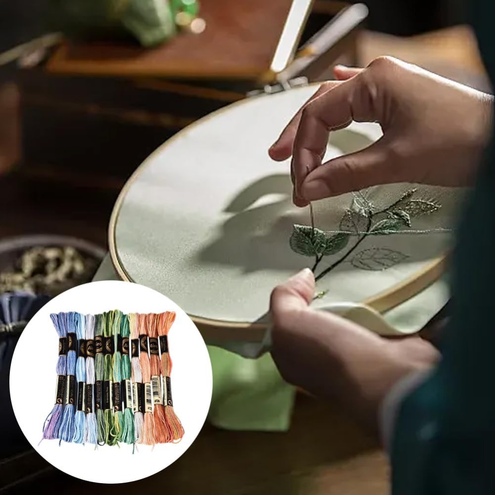 12 motków, 105 jardów, mulina  – Embroidery Computer recenzja i cena